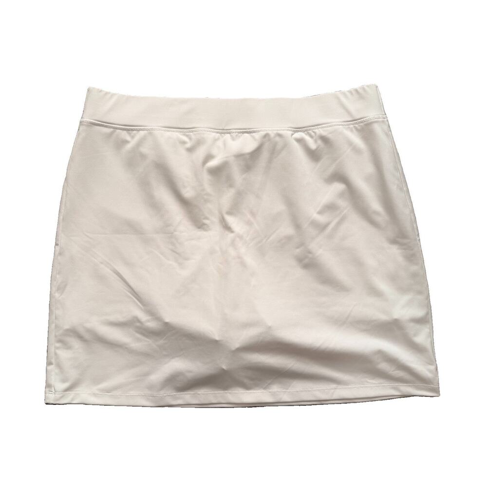 J.Crew Womens White Active Skort Sz XL Tennis Pickleball